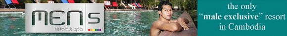 MEN's Resort & Spa - das einzige gay Hotel in Kambodscha